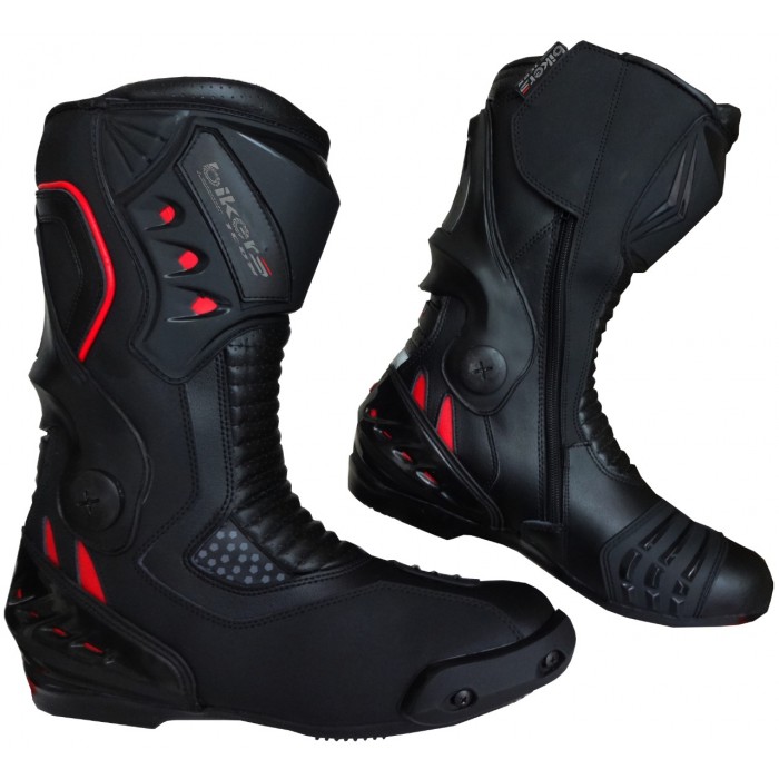 CE APPROVED MOTORBIKE LEATHER BOOTS