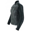 BLACK / GREY LEATHER JACKET