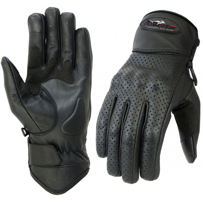 PERFORATED TOUCHSCREEN FINGER VENTED GLOVES