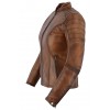 BRWON TANNED LEATHER JACKET