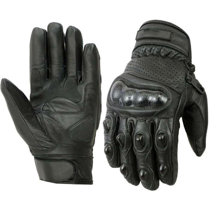 MENS CARBON KNUCKLE EXTRA PROTECTIVE GLOVES