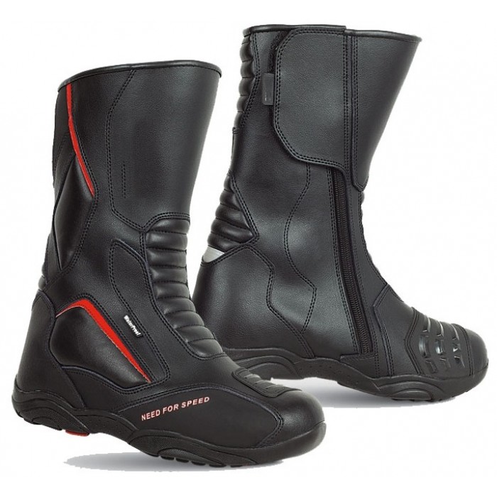 MOTORBIKE TOURING LEATHER BOOTS