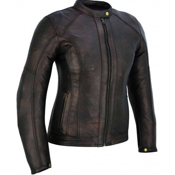 SHIMMER 502 LEATHER JACKET