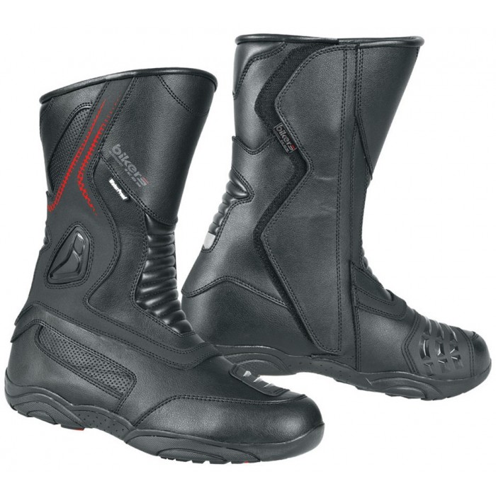 MOTORBIKE TOURING LEATHER BOOTS