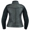 BLACK / GREY LEATHER JACKET