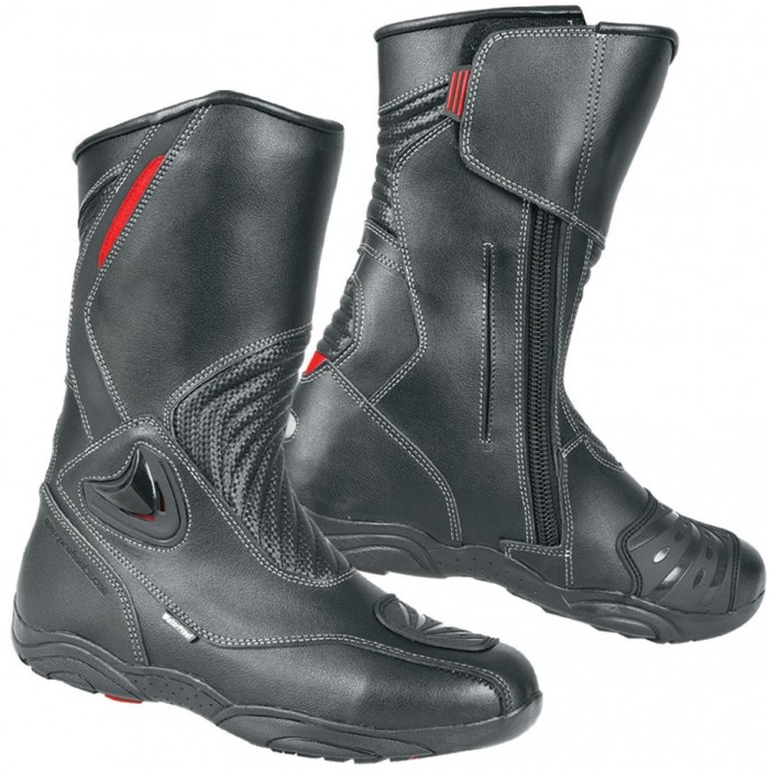 MOTORBIKE TOURING LEATHER BOOTS