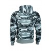 MENS MOTORBIKE CAMO SOFT FLEECE HOODIE