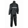 WATERPROOF MOTORBIKE BLACK RAIN SUIT