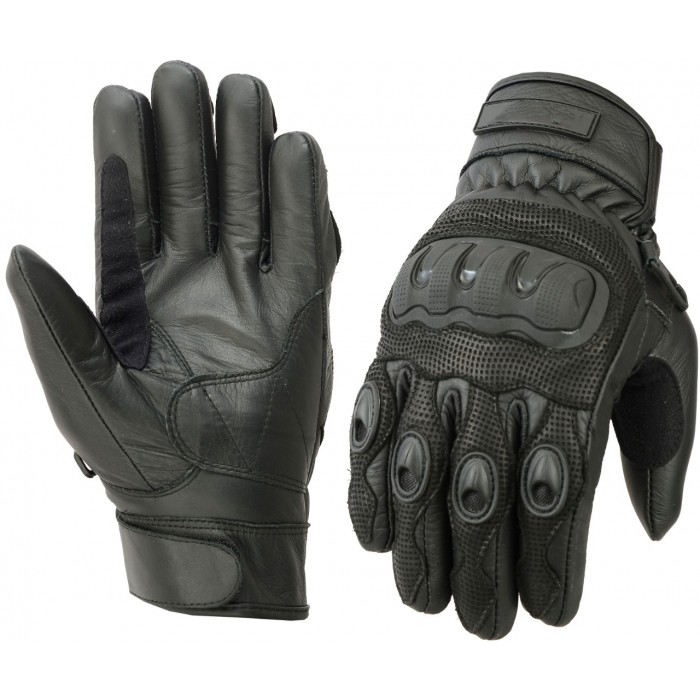 MENS EXTRA KNUCKLE PROTECTIVE VENTED GLOVES