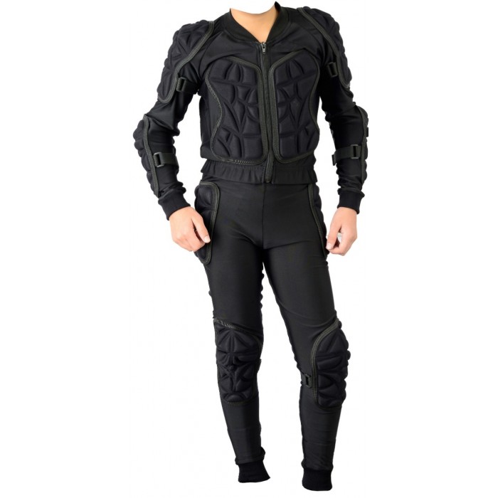 KIDS MOTORBIKE MOTORCYCLE BODY ARMOUR PROTECTION SUIT